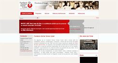 Desktop Screenshot of fundaciogermatomascanet.com